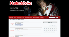 Desktop Screenshot of markedsboka.no